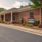 Image of outside practice building
